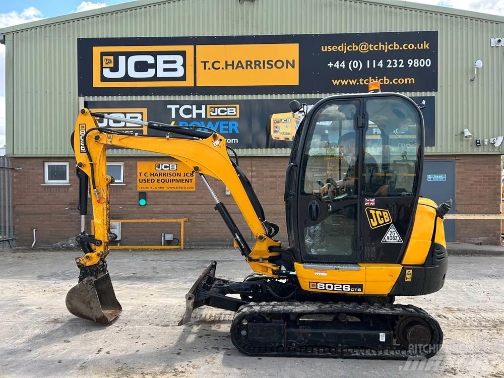 JCB 8026 CTS Міні-екскаватори < 7т