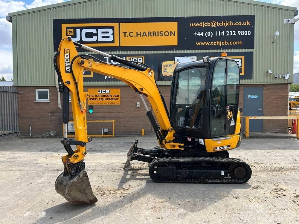 JCB 8026 CTS Міні-екскаватори < 7т