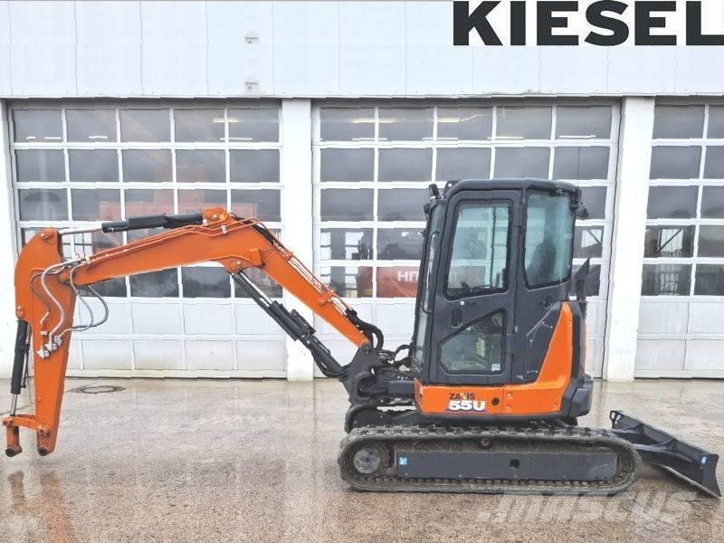 Hitachi ZX 55 U-6 Міні-екскаватори < 7т