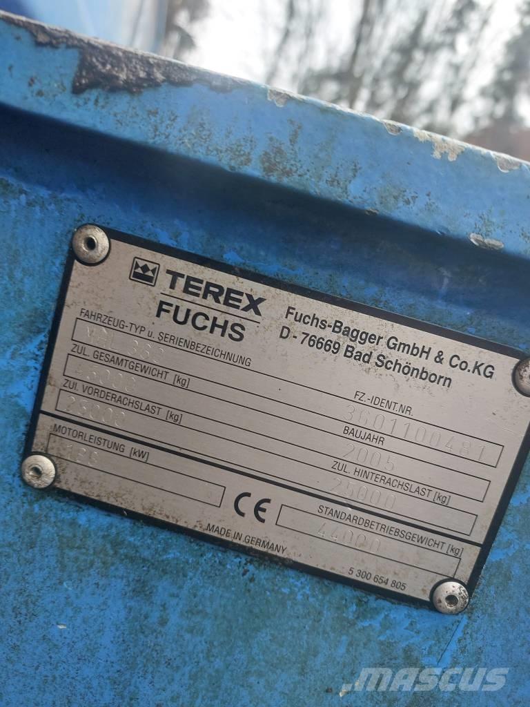 Terex Fuchs MHL 360 Екскаватори для знесення споруд