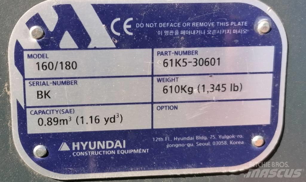 Hyundai 0.89m3_HX180 Ковші