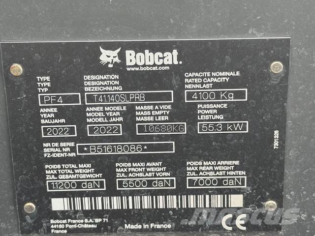 Bobcat T 41.140 SLP Телескопічні навантажувачі