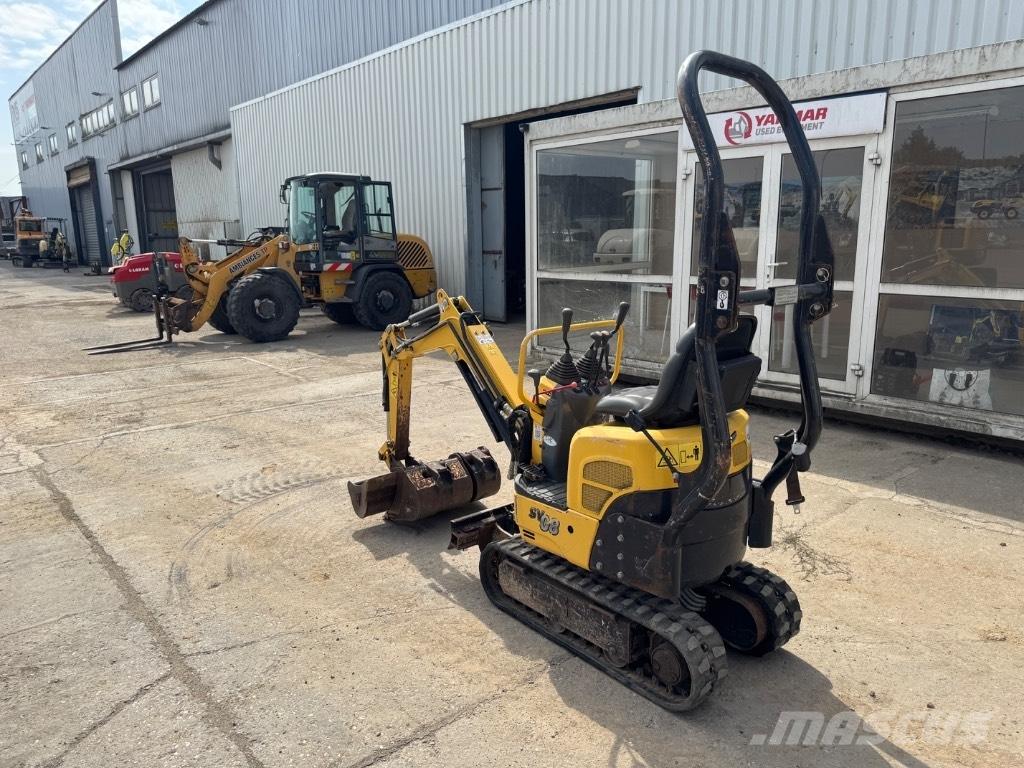 Yanmar SV08 (1D199) Міні-екскаватори < 7т
