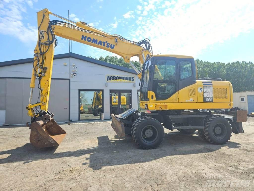 Komatsu PW 160-7 Колісні екскаватори