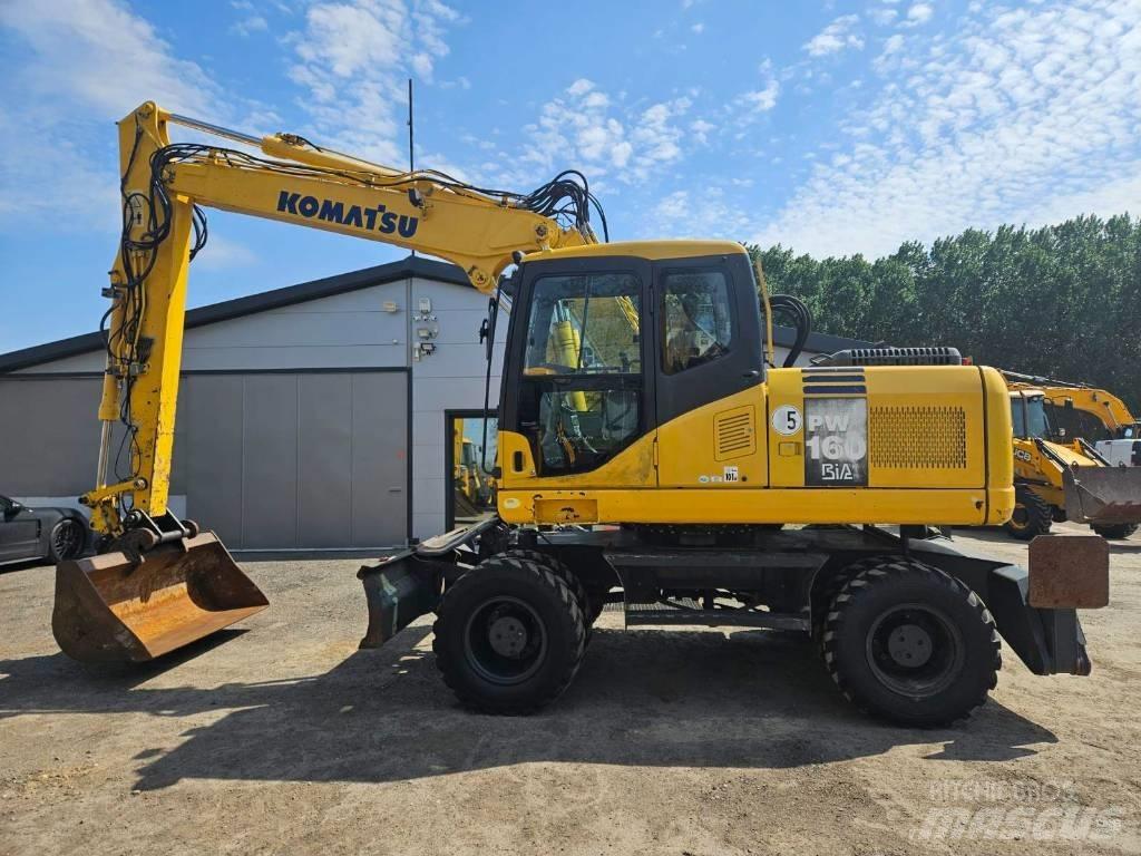 Komatsu PW 160-7 Колісні екскаватори