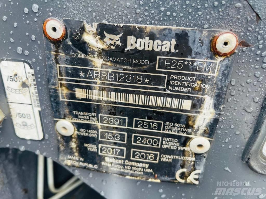 Bobcat E 25 Міні-екскаватори < 7т