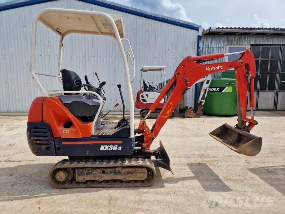 Kubota KX 36-3 Міні-екскаватори < 7т