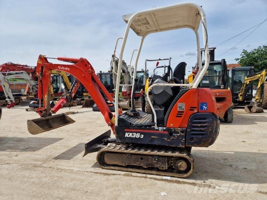 Kubota KX 36-3 Міні-екскаватори < 7т