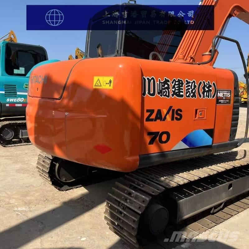 Hitachi ZX 70 Міні-екскаватори < 7т