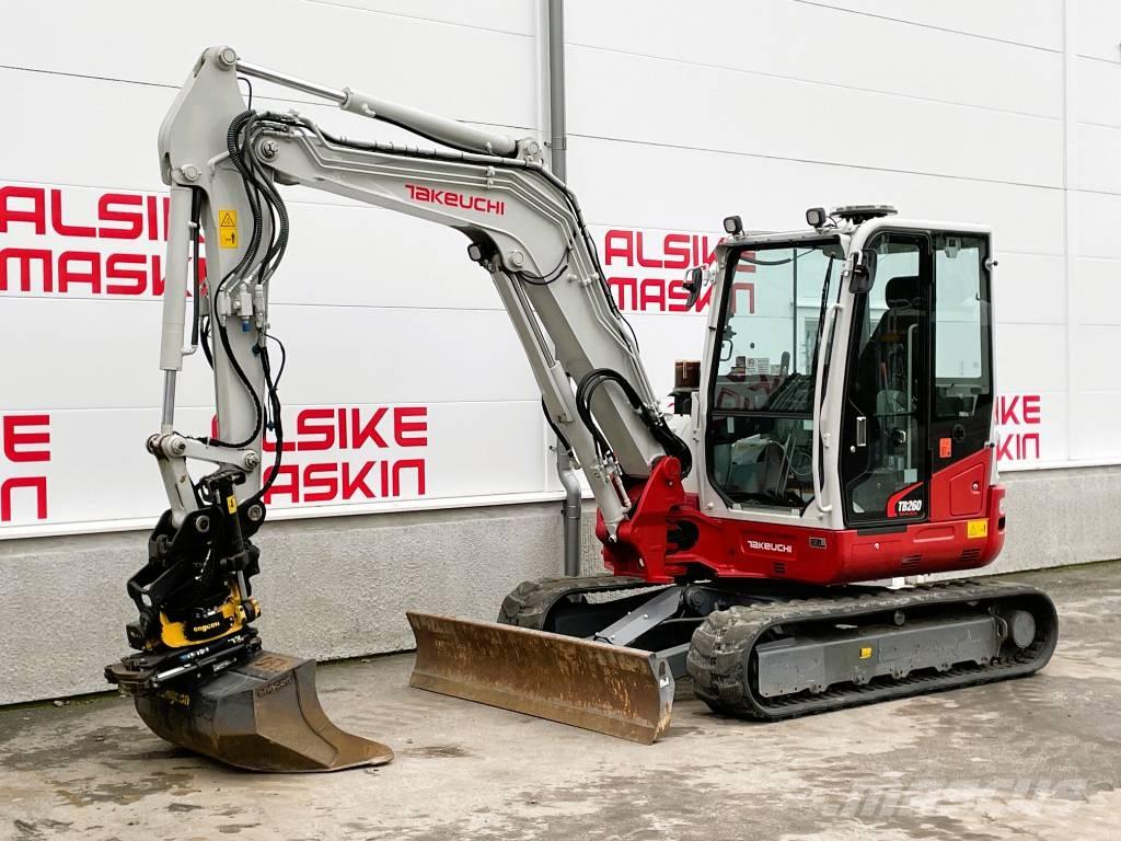 Takeuchi TB 260 Міні-екскаватори < 7т