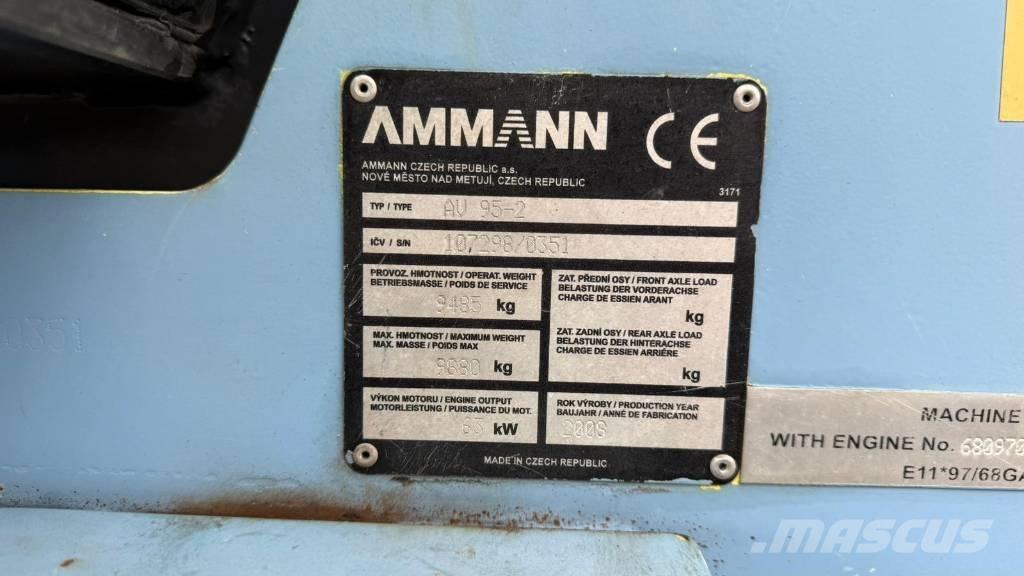 Ammann AV  95-2 Котки тротуарні