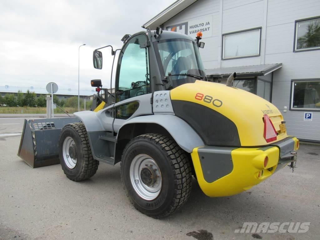Kramer 880 2 x KAUHA Фронтальні навантажувачі
