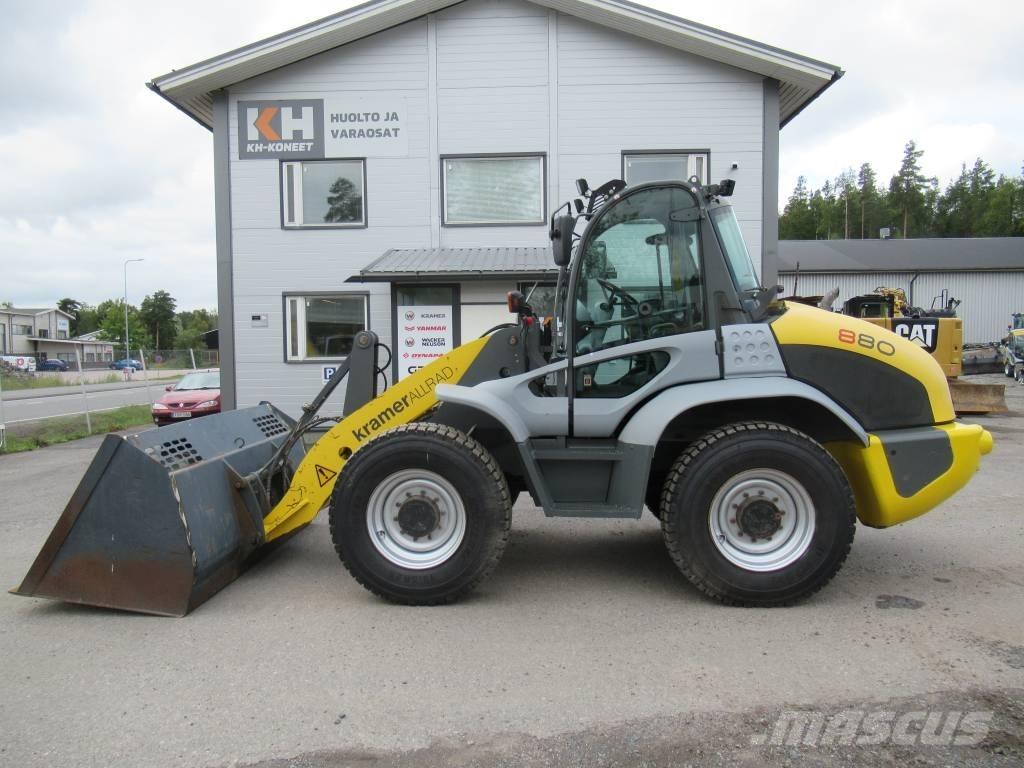 Kramer 880 2 x KAUHA Фронтальні навантажувачі