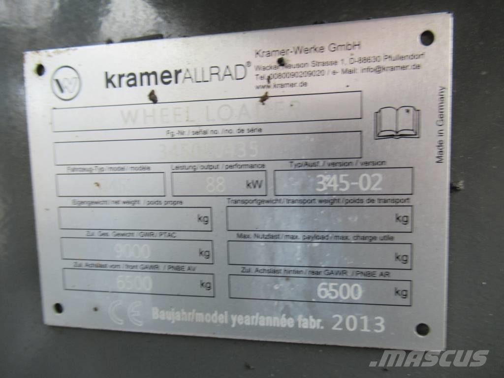 Kramer 880 2 x KAUHA Фронтальні навантажувачі