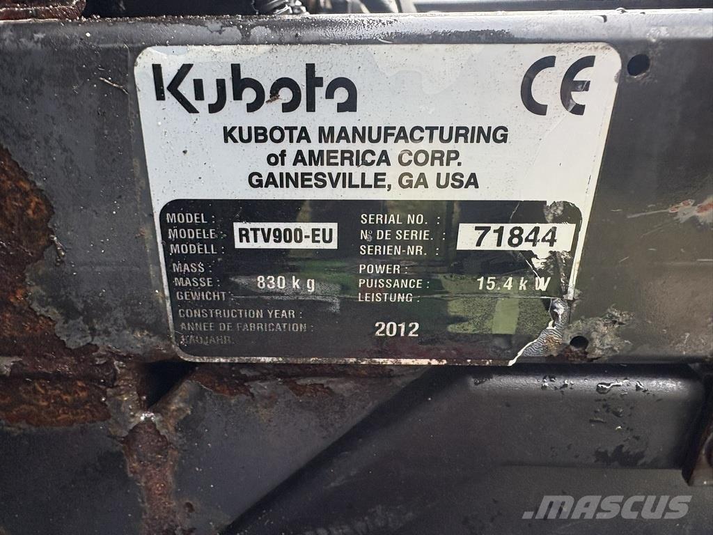 Kubota rtv 900 Гольф-мобілі