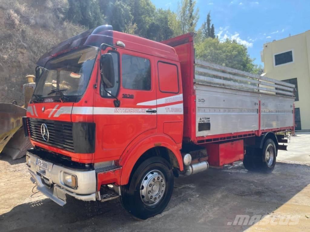 Mercedes-Benz 1638 Вантажівки-платформи/бокове розвантаження