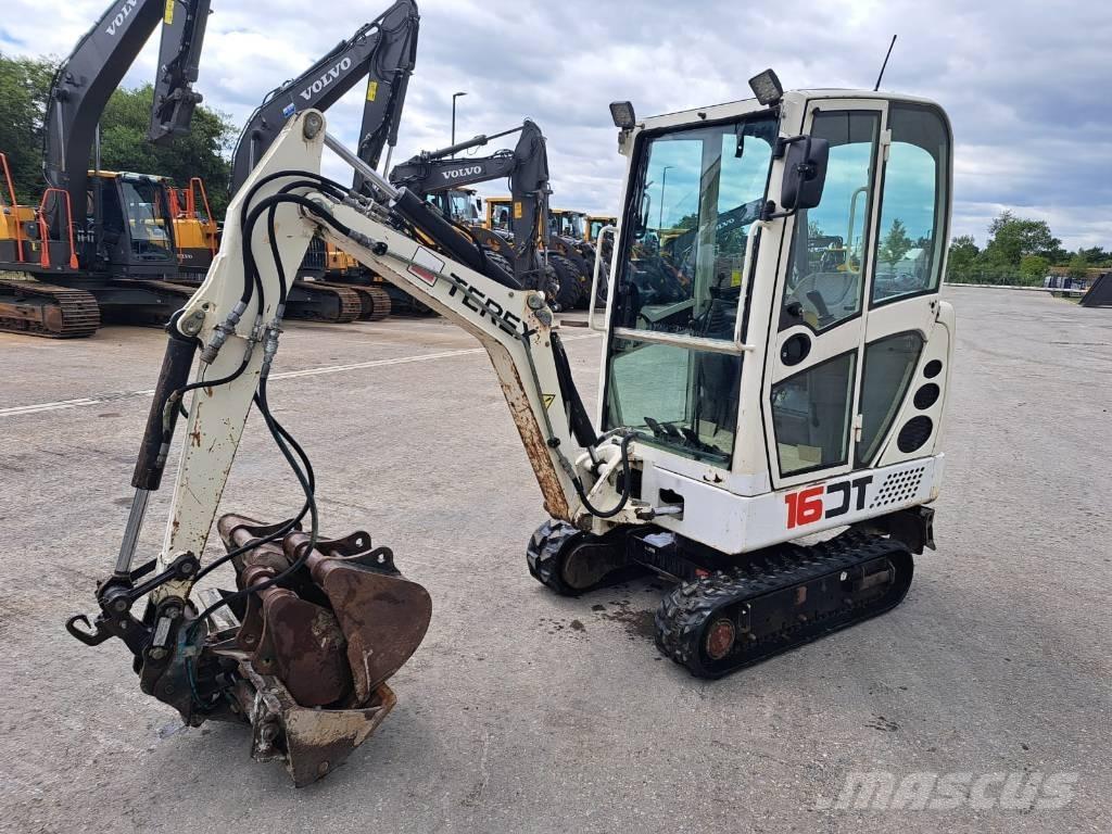 Terex TC16 Міні-екскаватори < 7т