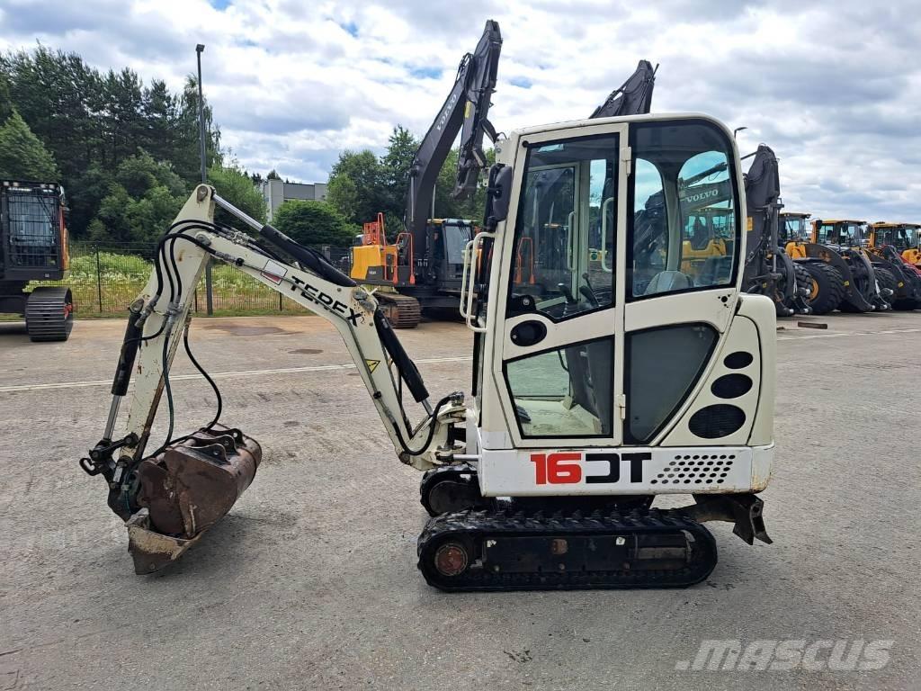Terex TC16 Міні-екскаватори < 7т