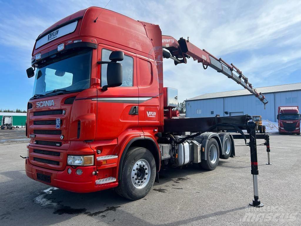 Scania R 580 Автокрани