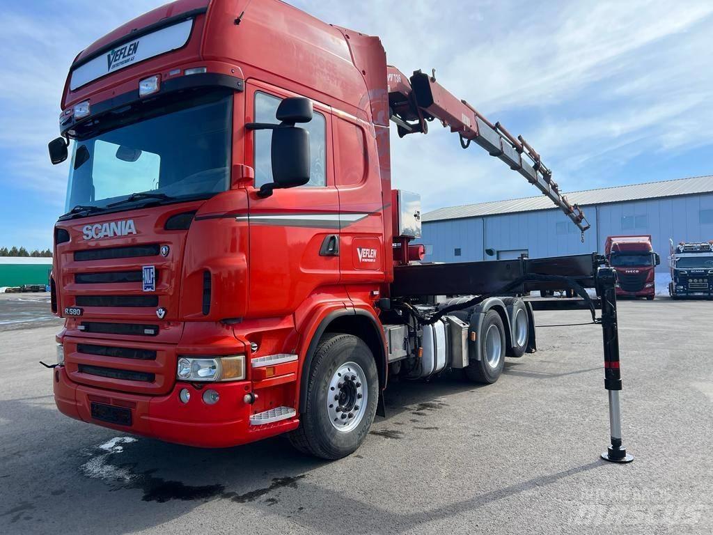 Scania R 580 Автокрани