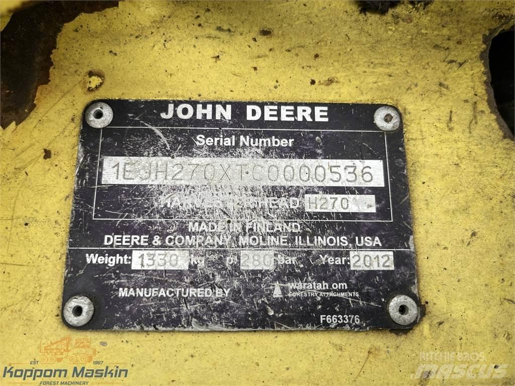 John Deere H270 Валочні головки