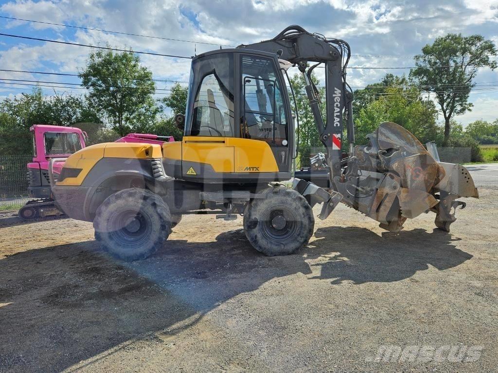 Mecalac 12 MTX Колісні екскаватори