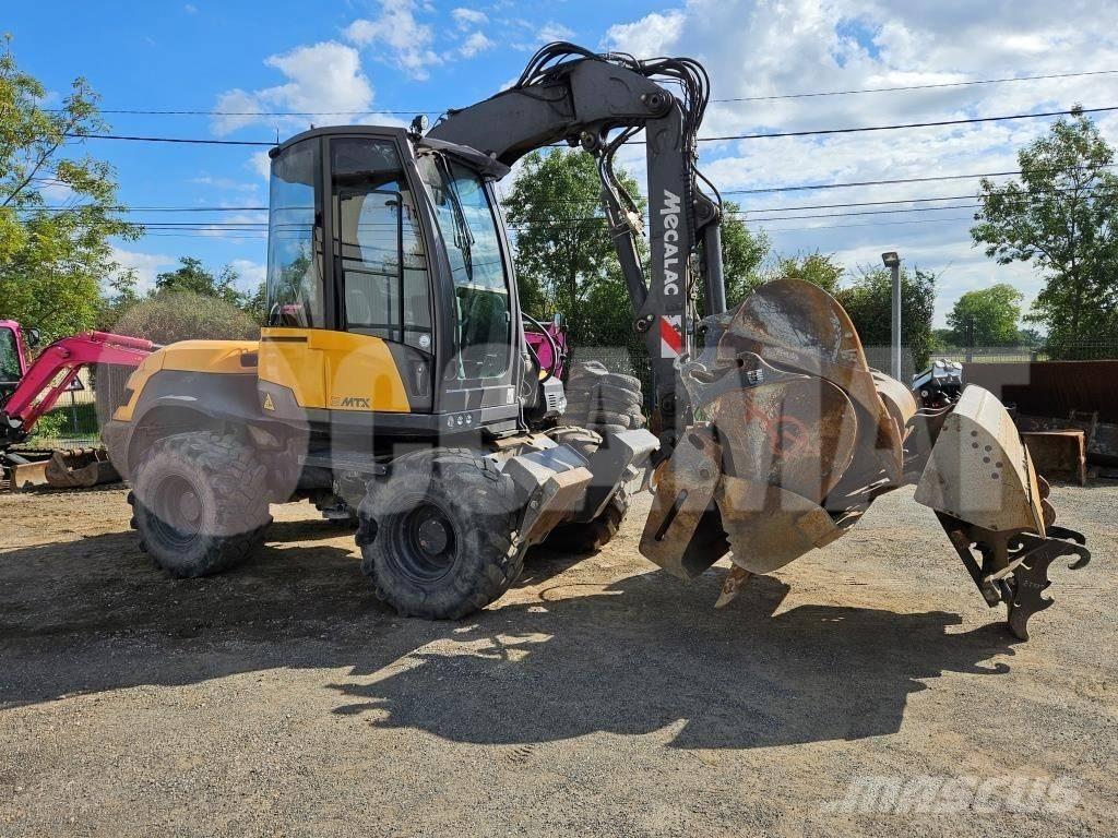 Mecalac 12 MTX Колісні екскаватори