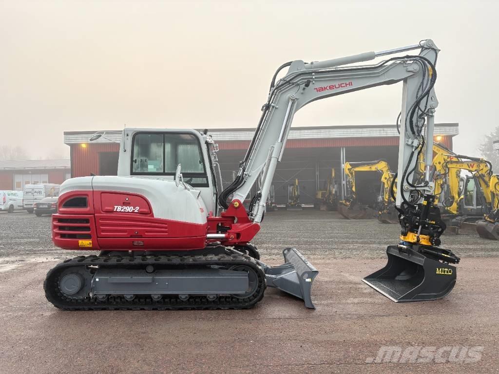 Takeuchi TB290 Середні екскаватори 7т. - 12т.