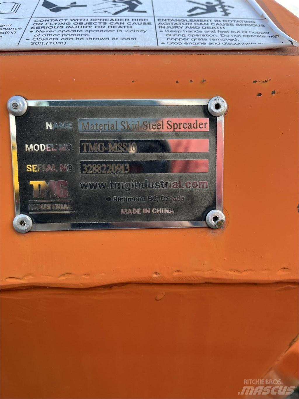 TMG MSS10 Розсіювачі солі та піску