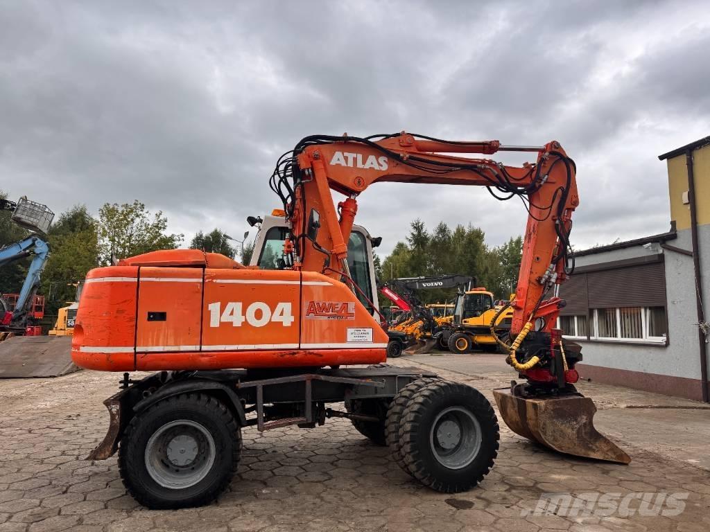 Atlas 1404 Колісні екскаватори