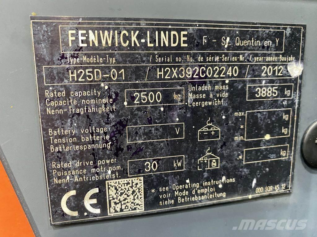 Linde H25D-01 Інше