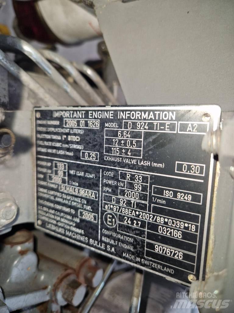 Liebherr D924 TIE A2 Двигуни