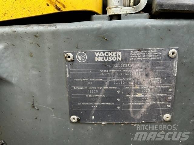 Wacker Neuson 803 Міні-екскаватори < 7т