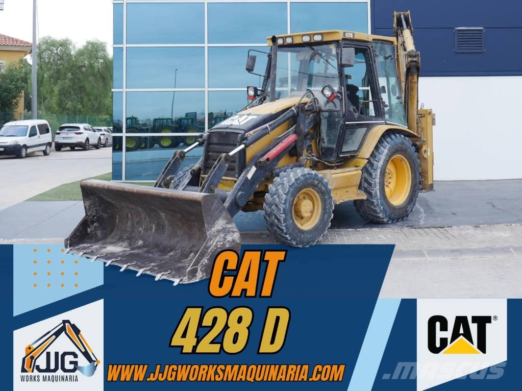 CAT 428 D Екскаватори-навантажувачі