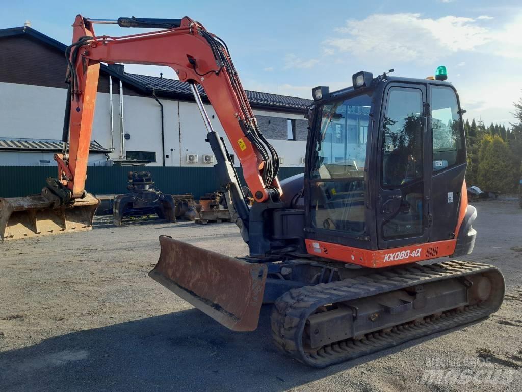 Kubota KX 080-4 Середні екскаватори 7т. - 12т.