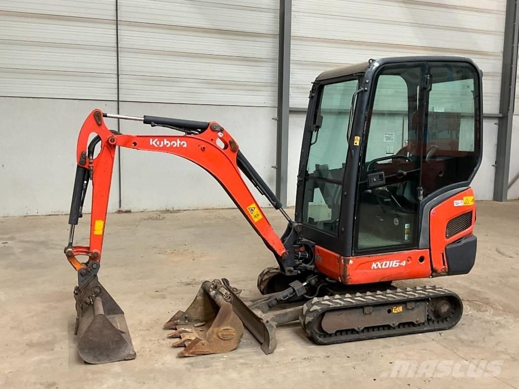 Kubota KX 016-4 Міні-екскаватори < 7т