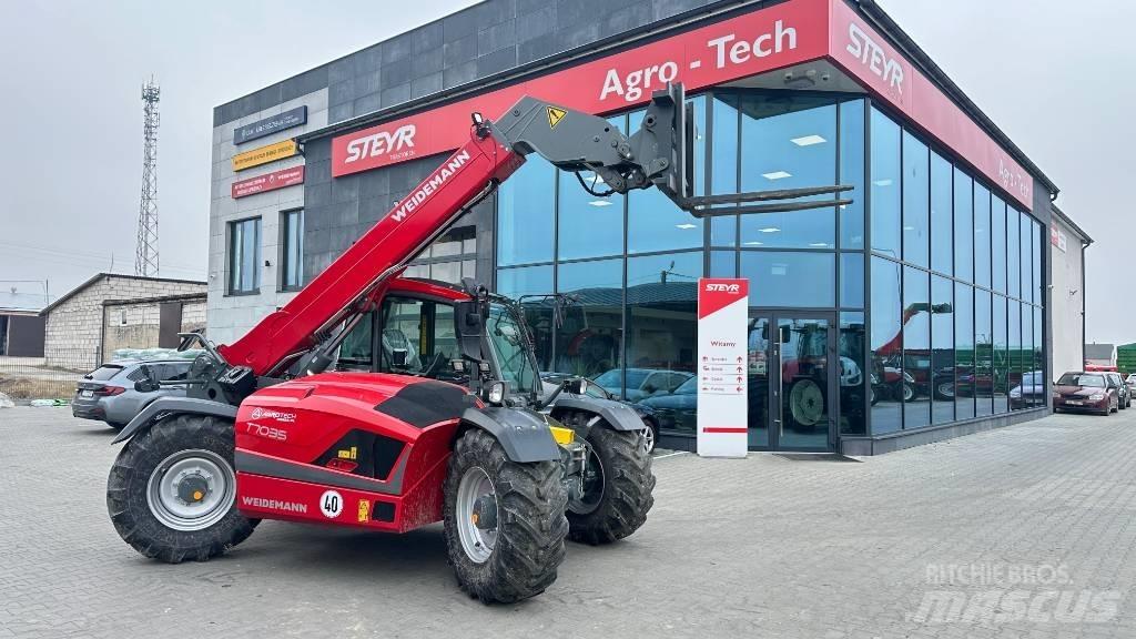 Weidemann T 7035 Телескопічний навантажувач
