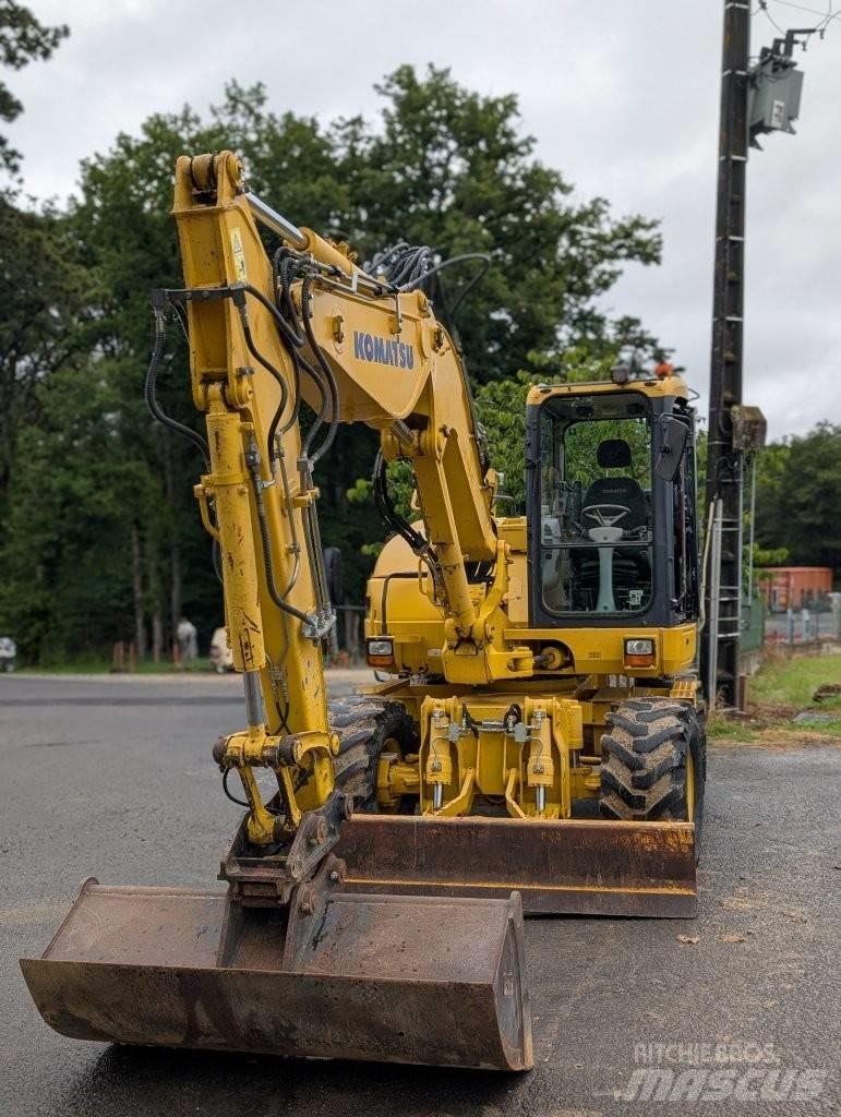 Komatsu PW 98 MR-8 Колісні екскаватори