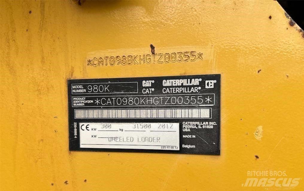 CAT 980 K Фронтальні навантажувачі