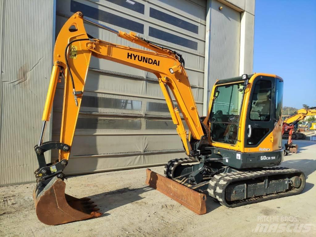 Hyundai R60CR-9A Міні-екскаватори < 7т