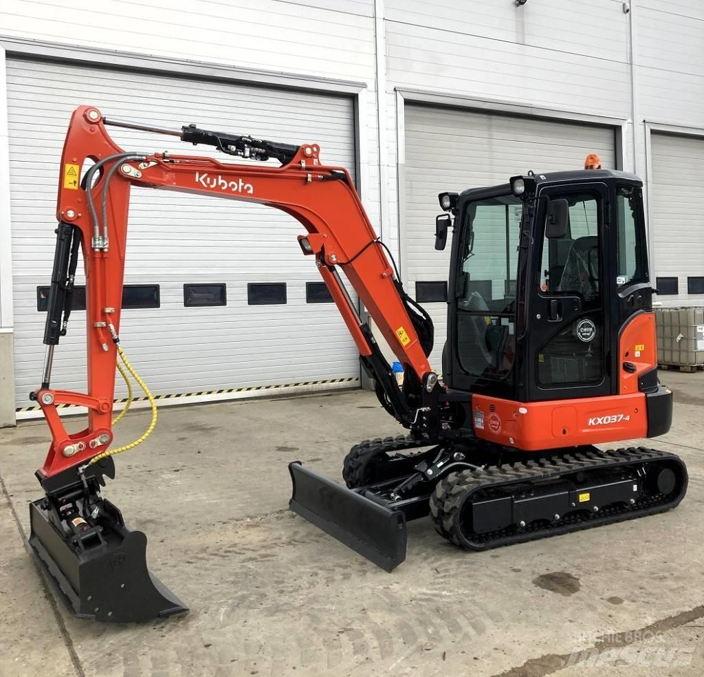 Kubota KX037-4 Міні-екскаватори < 7т