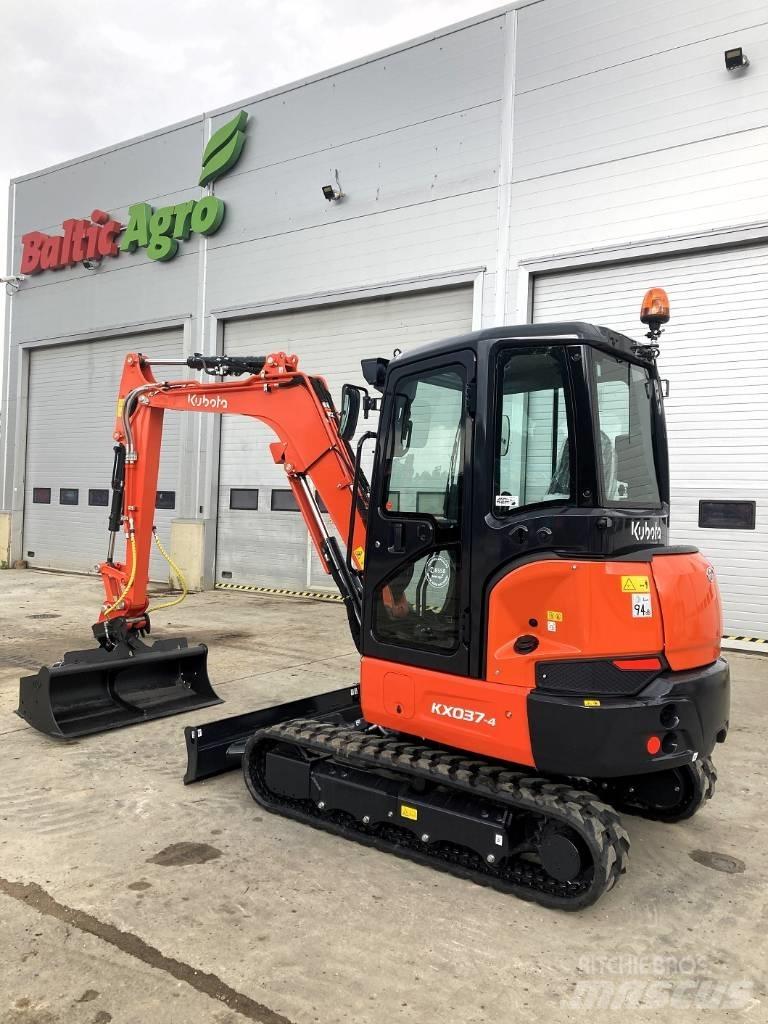 Kubota KX037-4 Міні-екскаватори < 7т