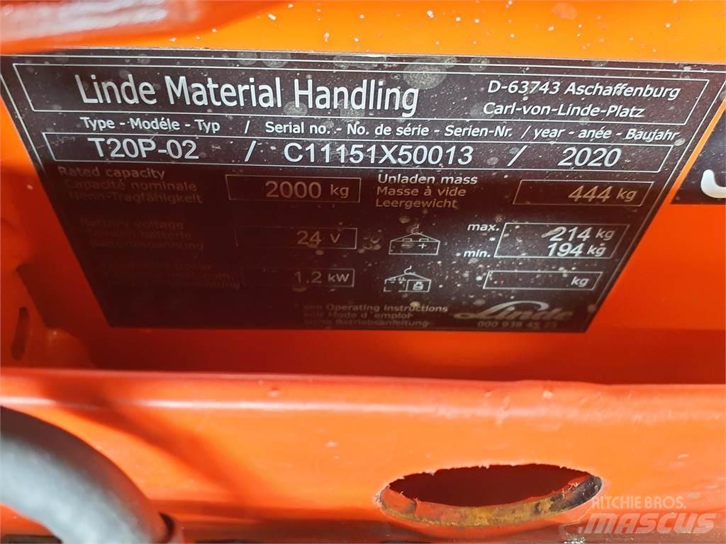 Linde T20P Штабелери