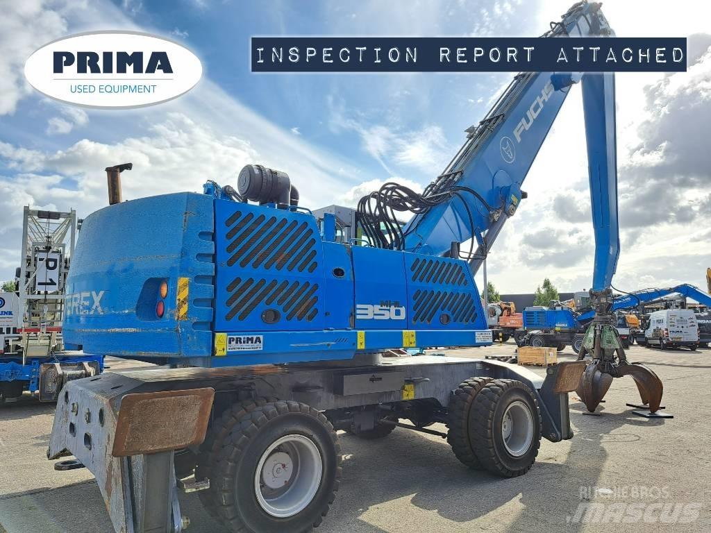 Fuchs MHL350E Перевантажувачі металобрухту/промислові навантажувачі