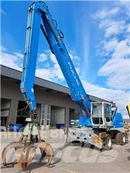 Fuchs MHL350E + Polyp Перевантажувачі металобрухту/промислові навантажувачі