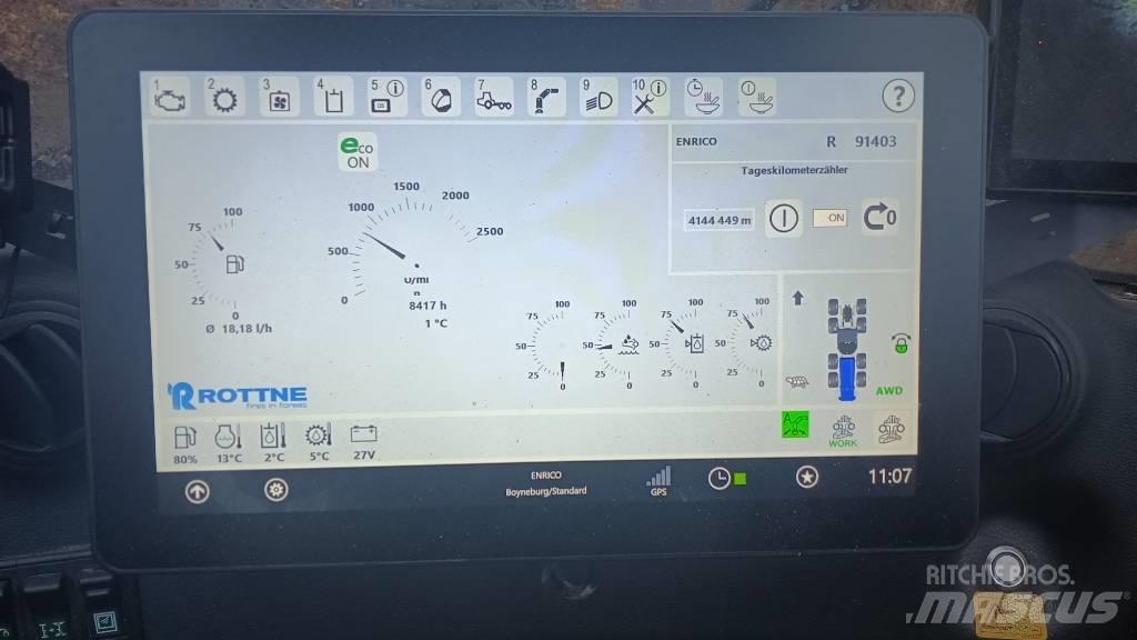 Rottne H21D SP 661 Харвестери