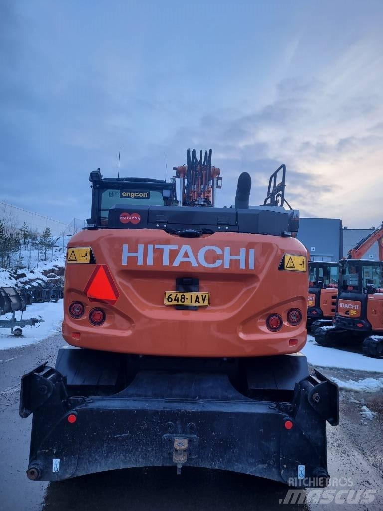 Hitachi ZX155W-7 2P Колісні екскаватори