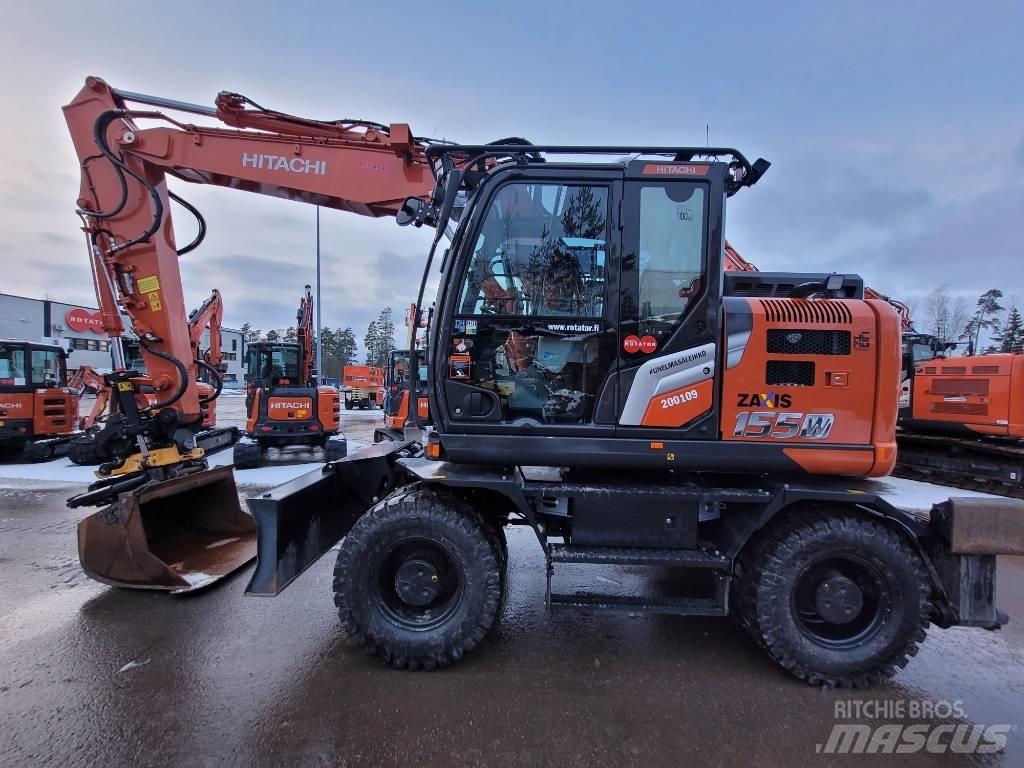 Hitachi ZX155W-7 2P Колісні екскаватори
