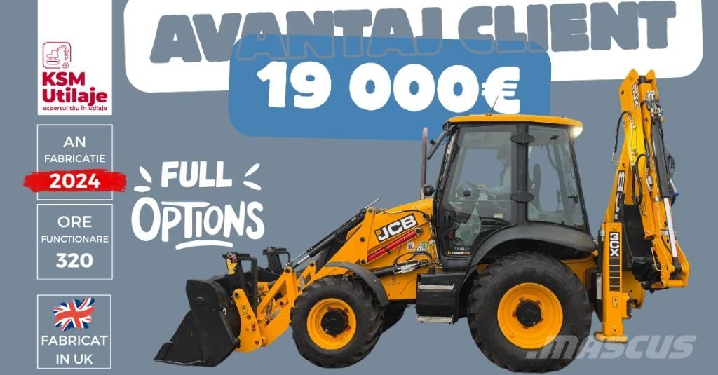 JCB 3 CX Екскаватори-навантажувачі