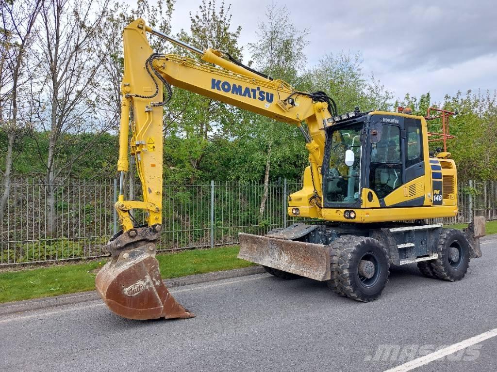 Komatsu PW148-11 Колісні екскаватори